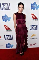 MALLORY JANSEN at 6th Annual Australians in Film Award and Benefit Dinner in Los Angeles 10/18/2017