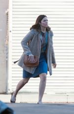 MANDY MOORE on the Set of This is Us in Los Angeles 10/24/2017