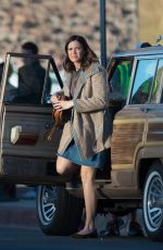 MANDY MOORE on the Set of This is Us in Los Angeles 10/24/2017