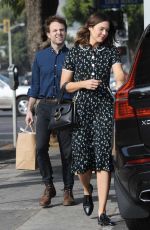 MANDY MOORE Out in Los Angeles 10/29/2017