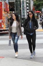 MARA TEIGEN and BRITTNY GASTINEAU Out Shopping in Beverly Hills 10/30/2017