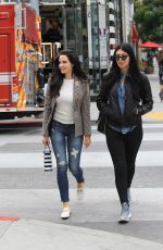 MARA TEIGEN and BRITTNY GASTINEAU Out Shopping in Beverly Hills 10/30/2017