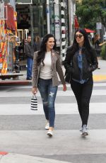 MARA TEIGEN and BRITTNY GASTINEAU Out Shopping in Beverly Hills 10/30/2017