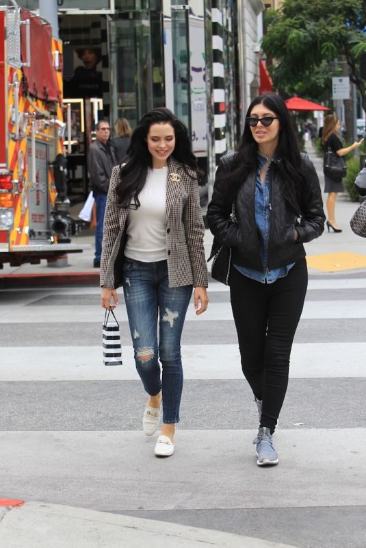 MARA TEIGEN and BRITTNY GASTINEAU Out Shopping in Beverly Hills 10/30/2017