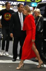 MARGOT ROBBIE Arrives at Good Morning America in New York 10/11/2017