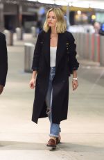 MARGOT ROBBIE Arrives at JFK Airport in New York 10/12/2017