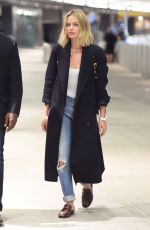 MARGOT ROBBIE Arrives at JFK Airport in New York 10/12/2017