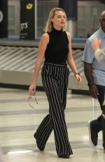 MARGOT ROBBIE at JFK Airport in New York 10/08/2017