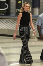 MARGOT ROBBIE at JFK Airport in New York 10/08/2017