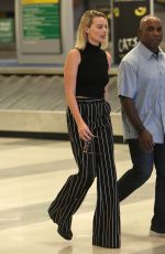 MARGOT ROBBIE at JFK Airport in New York 10/08/2017