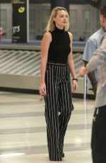 MARGOT ROBBIE at JFK Airport in New York 10/08/2017