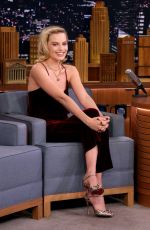 MARGOT ROBBIE at Tonight Show Starring Jimmy Fallon 10/11/2017