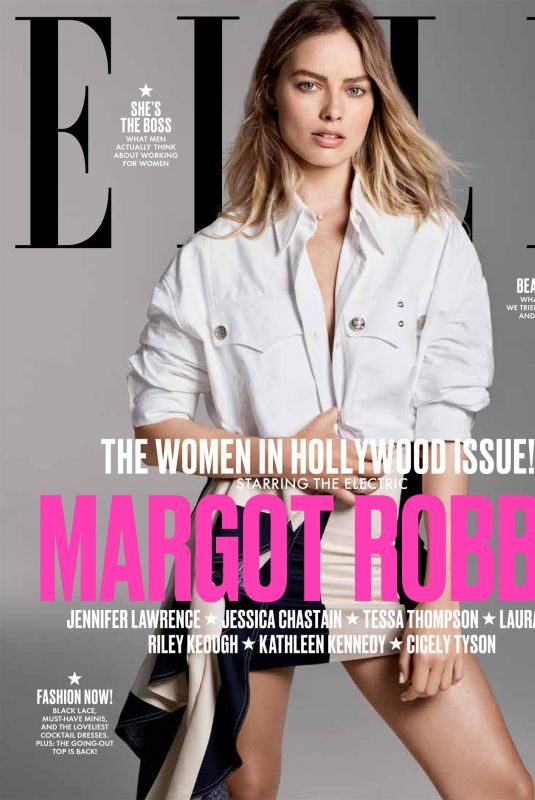 MARGOT ROBBIE in Elle Magazine, Women in Hollywood Issue, November 2017