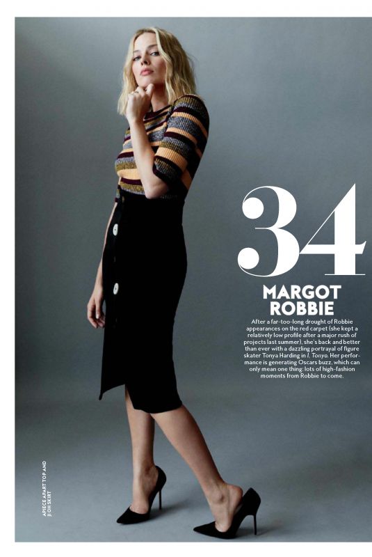 MARGOT ROBBIE in Instyle Magazine, November 2017