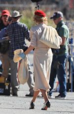 MARGOT ROBBIE on the Set of Dreamland in New Mexico 10/24/2017