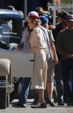 MARGOT ROBBIE on the Set of Dreamland in New Mexico 10/24/2017