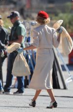 MARGOT ROBBIE on the Set of Dreamland in New Mexico 10/24/2017