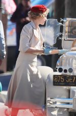MARGOT ROBBIE on the Set of Dreamland in New Mexico 10/24/2017