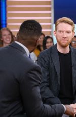 MARGOT ROBBIE on the Set of Good Morning America 10/11/2017