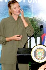 MARIA SHARAPOVA and MONICA OUIG at Charity Event in Puerto Rico 10/23/2017