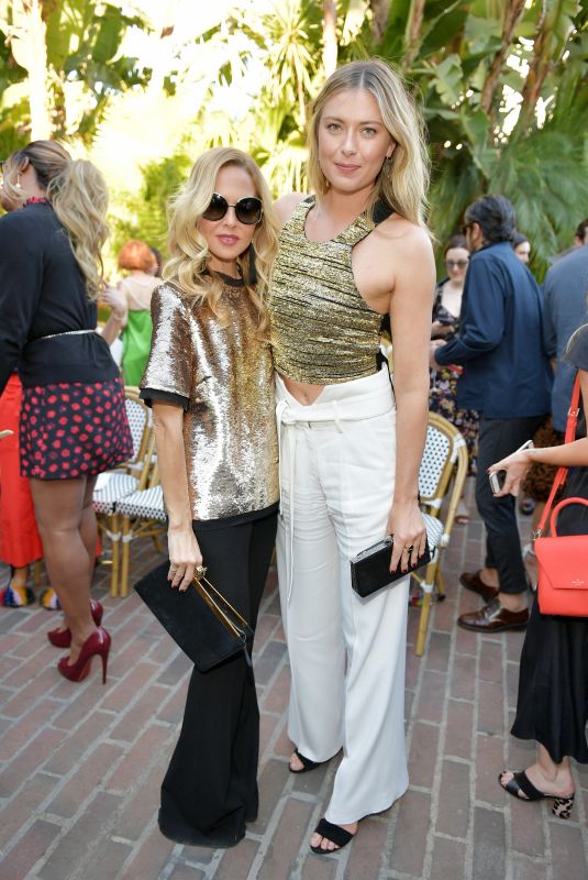 MARIA SHARAPOVA at Cfda/Vogue Fashion Fund Show and Tea in Los Angeles 10/25/2017