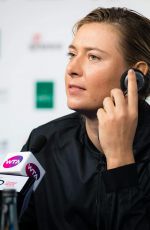 MARIA SHARAPOVA at China Open 2017 Press Conference in Beijing 09/30/2017