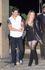 MARIAH CAREY and Bryan Tanaka at Nobu in Malibu 10/09/2017