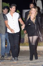 MARIAH CAREY and Bryan Tanaka at Nobu in Malibu 10/09/2017