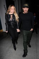 MARIAH CAREY and Bryan Tanaka Out for Dinner at Mastro
