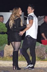 MARIAH CAREY Arrives at Nobu in Malibu 10/09/2017