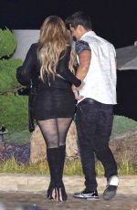 MARIAH CAREY Arrives at Nobu in Malibu 10/09/2017