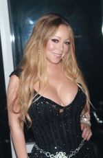 MARIAH CAREY at V Magazine Dinner in Honor of Karl Lagerfeld in New York 10/23/2017