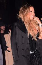MARIAH CAREY Out and About in New York 10/23/2017