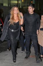 MARIAH CAREY Out and About in New York 10/23/2017
