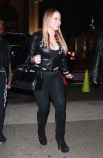 MARIAH CAREY Out for Sushi in New York 10/18/2017