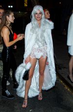 MARIAH STRONGIN Arrives at a Halloween Party in New York 10/28/2017