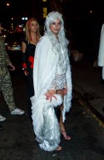 MARIAH STRONGIN Arrives at a Halloween Party in New York 10/28/2017