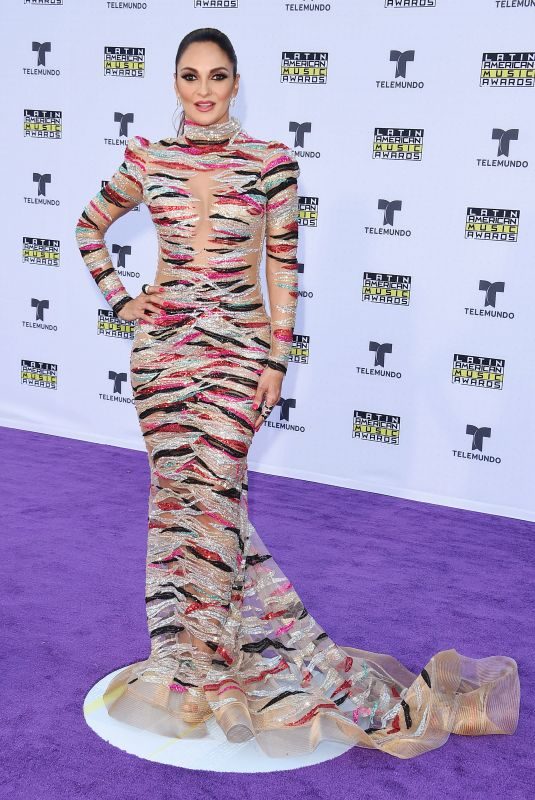 MARIANA SEOANE at 2017 Latin American Music Awards in Hollywood 10/26/2017