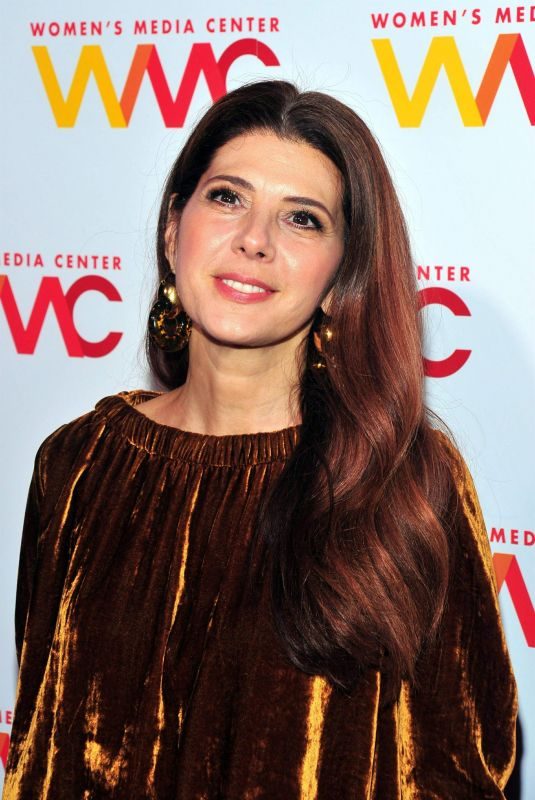 MARISA TOMEI at Women’s Media Center Awards in New York 10/26/2017