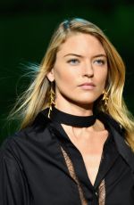 MARTHA HUNT at Elie Saab Fashion Show in Paris 09/30/2017