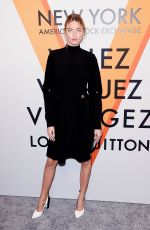 MARTHA HUNT at Volez, Voguez, Voyagez: Louis Vuitton Exhibition Opening in New York 10/26/2017