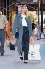 MARTHA HUNT Out and About in New York 10/19/2017