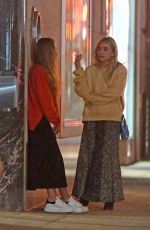 MARY-KATE and ASHLEY OLSEN Take a Smoke Break in New York 10/03/2017