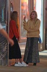 MARY-KATE and ASHLEY OLSEN Take a Smoke Break in New York 10/03/2017
