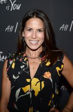 MARYSOL CASTRO at All I See is You Screening in New York 10/16/2017
