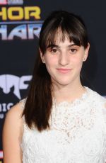 MAYA FRANK at Thor: Ragnarok Premiere in Los Angeles 10/10/2017