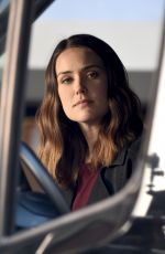 MEGAN BOONE on the Set of The Blacklist in New York 10/03/2017