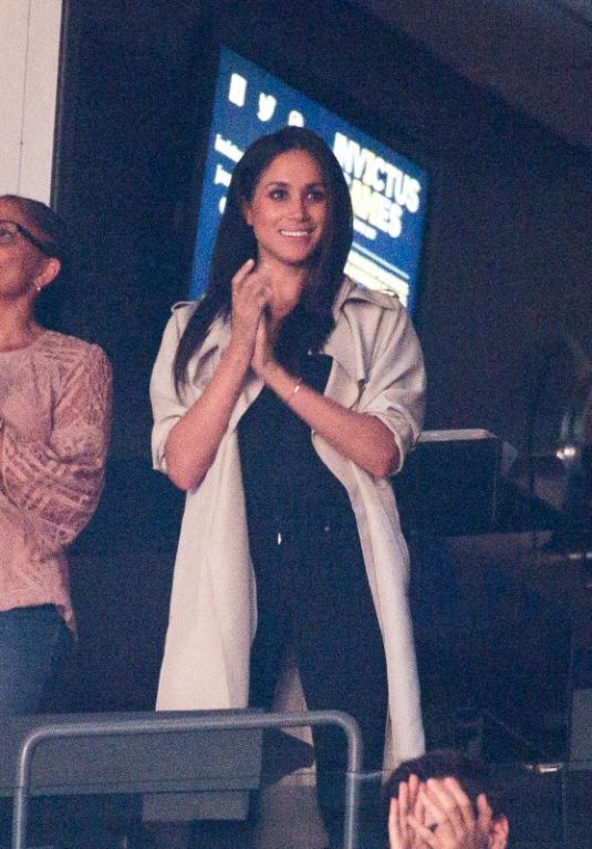 MEGHAN MARKLE at 2017 Invictus Games Closing Ceremony in Toronto 09/30/2017