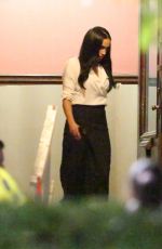 MEGHAN MARKLE on the Set of Suit