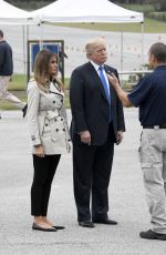 MELANIA and Donald TRUMP Out in Beltsville 10/13/2017